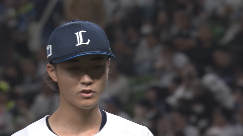 6回表・L菅井信也 6回98球無失点の好投を見せ、マウンドを降りる!!