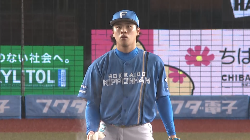 7回裏・F孫易磊 7回裏を1奪三振3者凡退に抑え今季7ホールド目!!