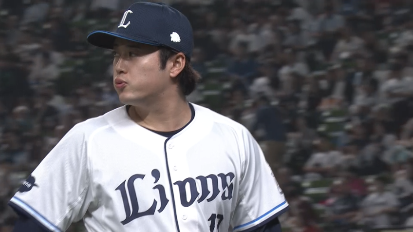 9回表・L佐藤隼輔 流れを呼び込む3者連続三振のピッチング!!