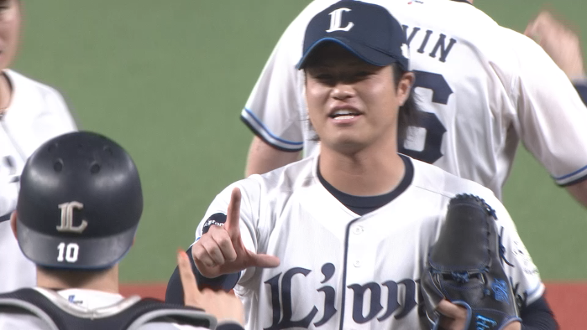 9回表・L甲斐野央 緊迫した場面で登板も無失点に抑える!!