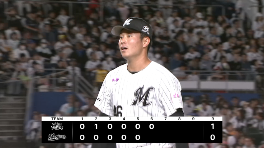 6回表・M冨士隼斗 プロ初登板は強打者3人を3者凡退に抑える!!