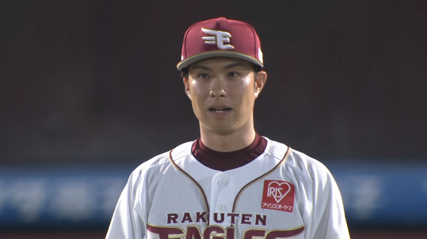 1回表・E辛島航 最後の打者をレフトフライに抑え現役を終える!!