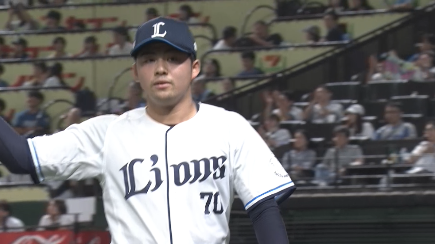 10回表・L豆田泰志 1イニングわずか6球で抑える!! テンポの良い好投!!