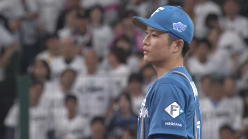 5回裏・F奈良間大己 ジャンピングキャッチで失点を防ぐ!!