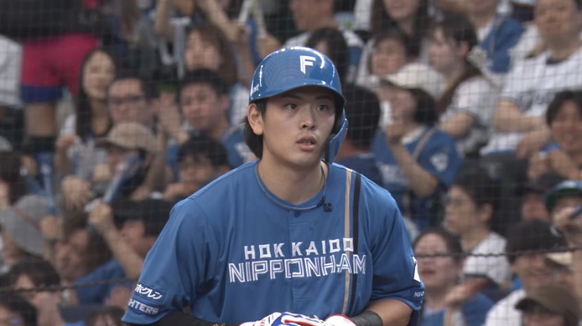 2回表・F野村佑希 レフト前へ先制のタイムリーヒット!!