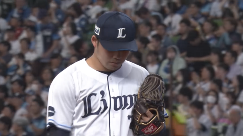 6回表・L豆田泰志 わずか9球で3者凡退に打ち取る!!