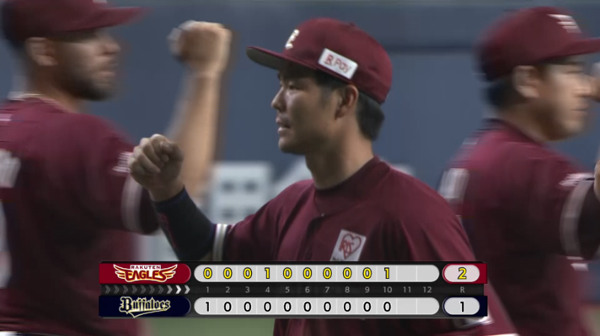 10回裏・E辛島 最後は空振り三振で締めてゲームセット！