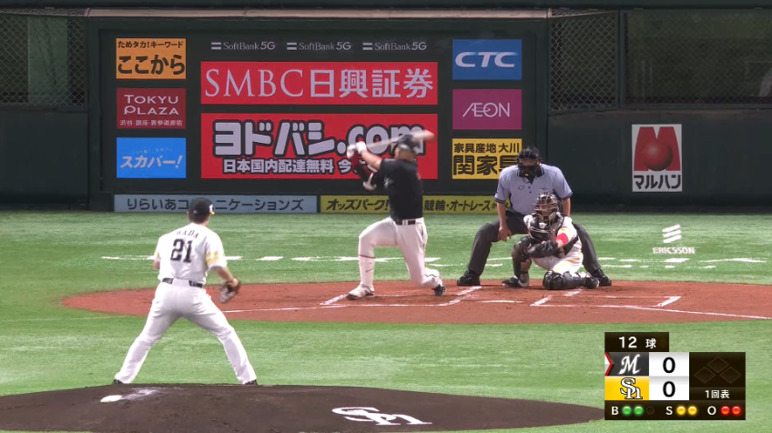 1回表・H和田 完璧な立ち上がりを見せる！