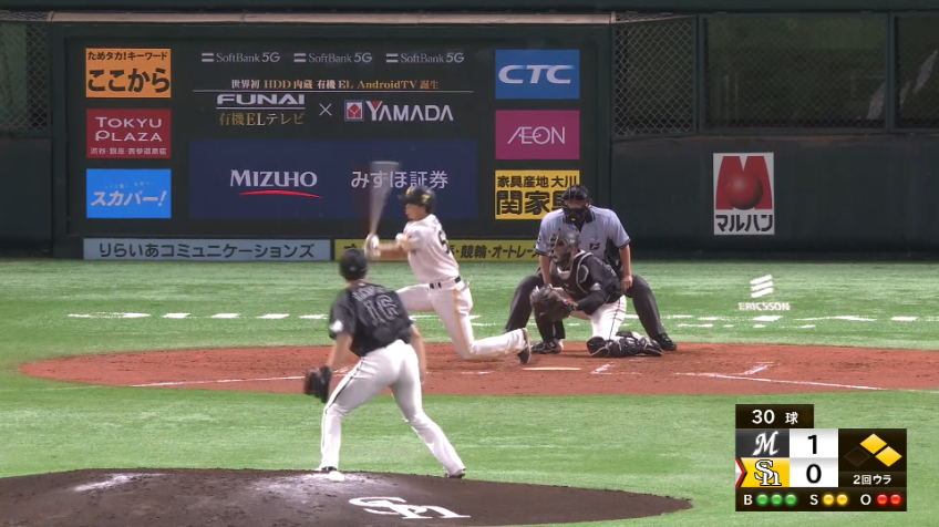 2回裏・M種市 同点のピンチを凌ぐ！