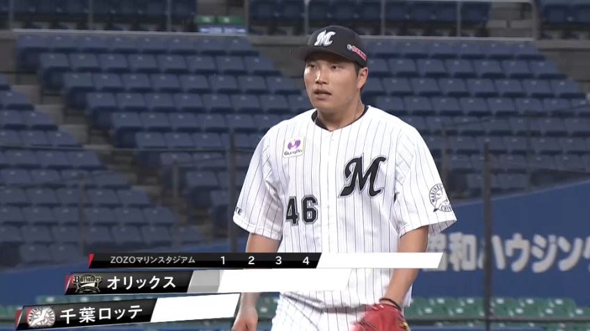 1回表・M岩下 初回を３者凡退に抑える！