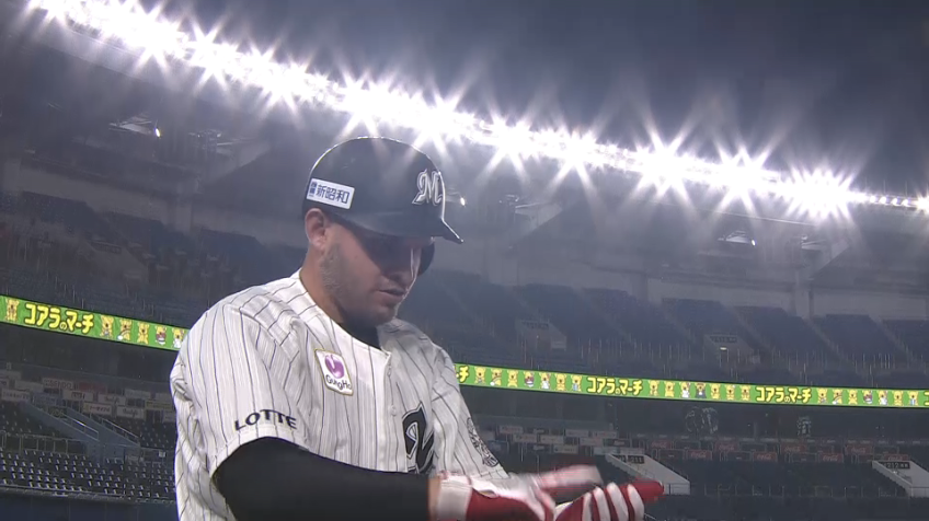 4回裏・Mレアード 打った瞬間にわかる当たり!!第4号HRで反撃!!