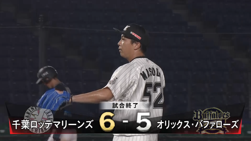 9回表・M益田 一打同点のピンチを招くが最後は内野ゴロで試合を締める!!