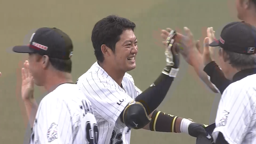 10回表・M佐藤 サヨナラタイムリーヒット！