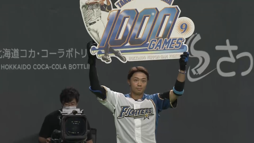 5回裏・F中島卓 通算1000試合出場!!