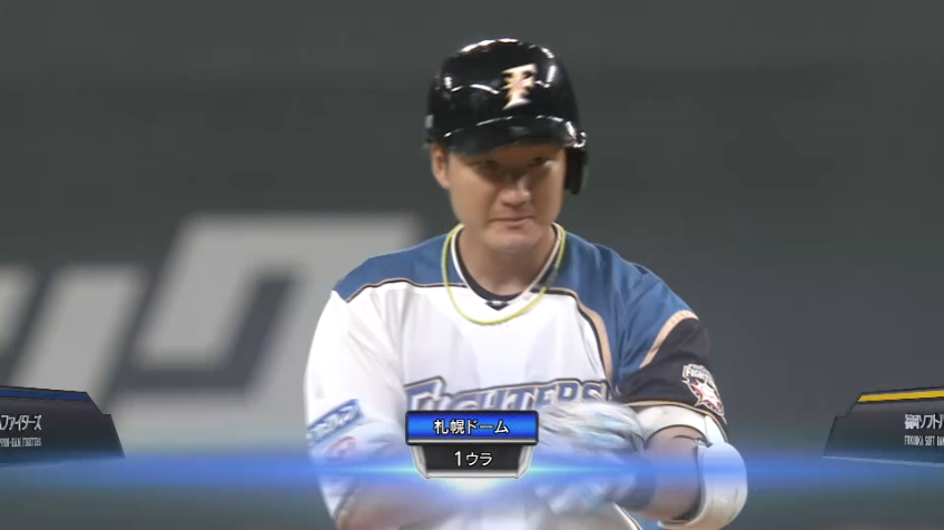 1回裏・F渡邉 レフトへ先制のタイムリー2ベースヒットを放つ‼