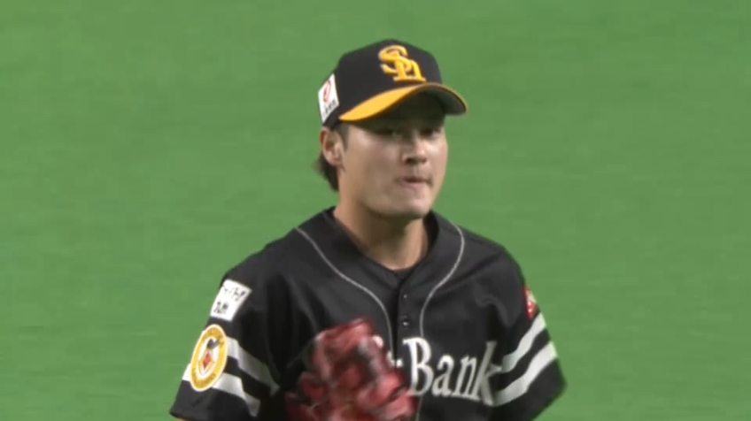 5回裏・H笠谷 野村から三振を奪い好リリーフを魅せる！