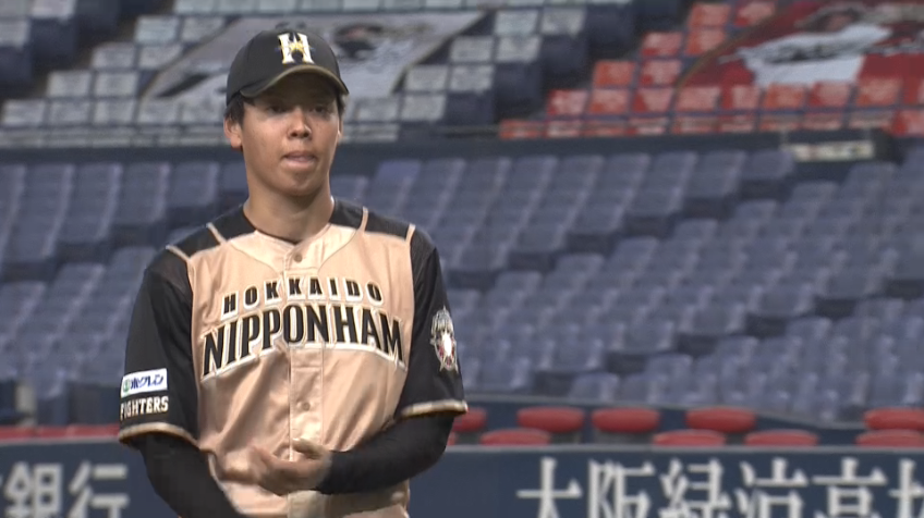 4回裏・F杉浦 点を与えつつもこの回を3人で抑える!!