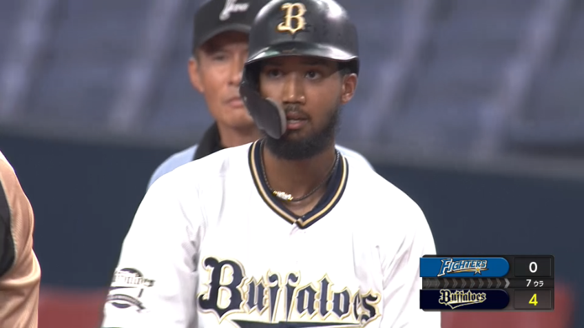 7回裏・B宗 前進守備を抜けるタイムリーヒットで追加点!!