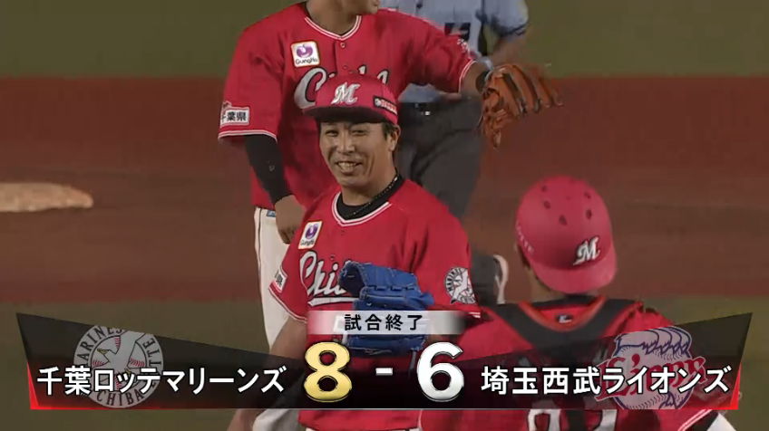 9回表・M益田 一点を失うもリードを守り抜き試合終了!!