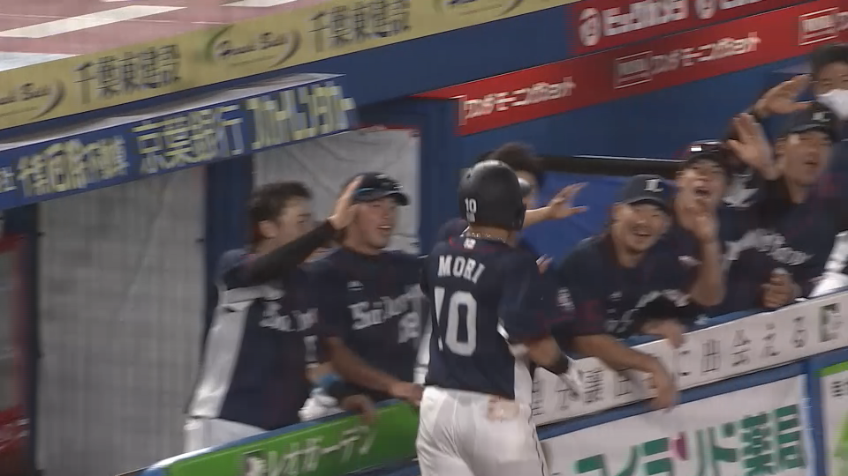 6回表・L森 ソロホームランで貴重な追加点!!