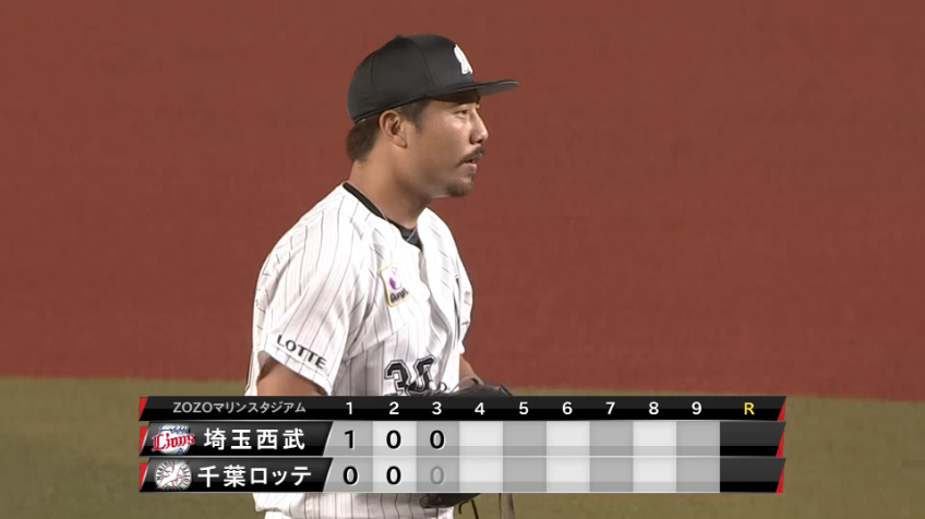 9回表・M石崎 三者連続三振の好リリーフ!!