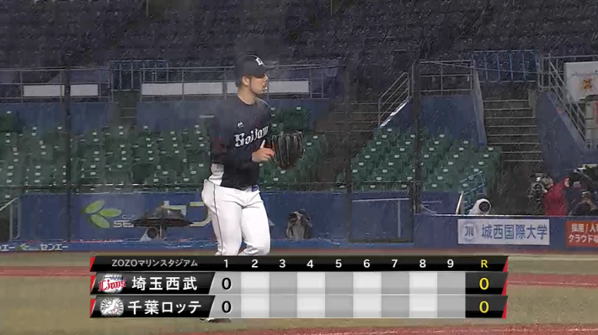 1回裏・L本田 初回を無失点に抑える‼