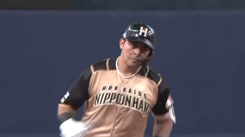 6回表・Fビヤヌエバ 待望の移籍後初ホームランは貴重な追加点!!