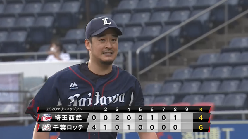 8回裏・L平井 ピンチを招くも無失点に抑える！