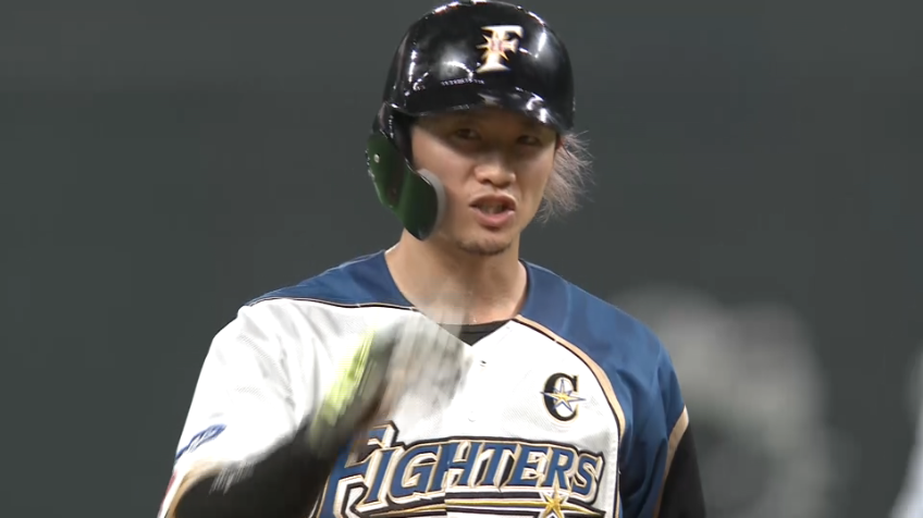 1回裏・F西川 2盗が成功し、通算250盗塁達成!!