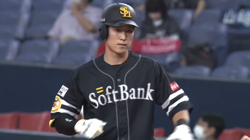 2回表・H上林 チャンスを広げるライト前ヒット‼