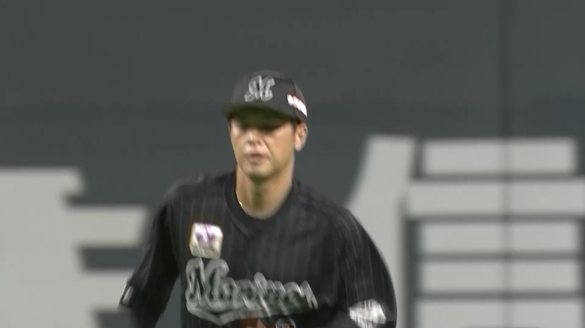 2回裏・M中村 抜けそうな鋭い打球をスーパーキャッチ‼