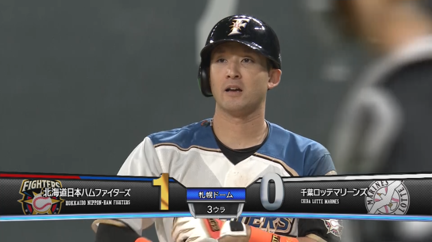 3回裏・F杉谷 先制タイムリーはこの漢、杉谷拳士!!