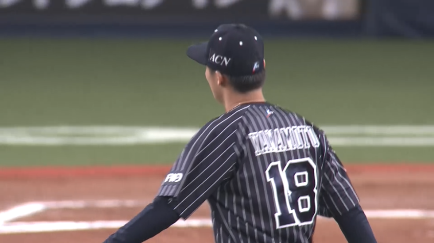 7回表・B山本 高く弾んだゴロを好フィールディングで捌く!!