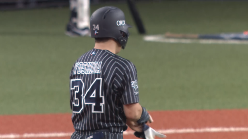 7回裏・B吉田正 2打席連続のタイムリーヒットで貴重な追加点を挙げる!!