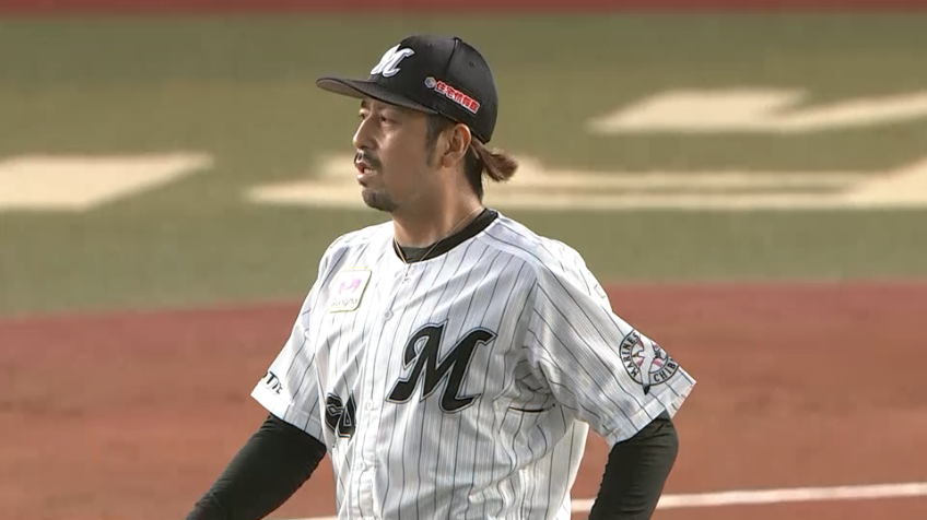 1回表・M大嶺 1577日ぶりの先発で先頭打者から三振を奪う!!