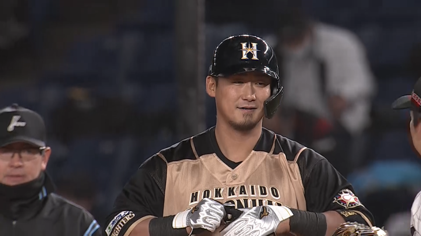 1回表・F中田 今季108打点目となる先制タイムリーヒット!!