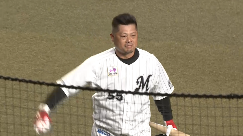8回裏・M細川 現役最終打席