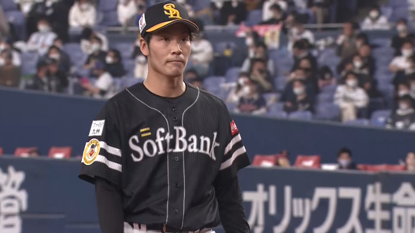 3回裏・H武田 アウトコースいっぱいの直球で見逃し三振を奪う!!