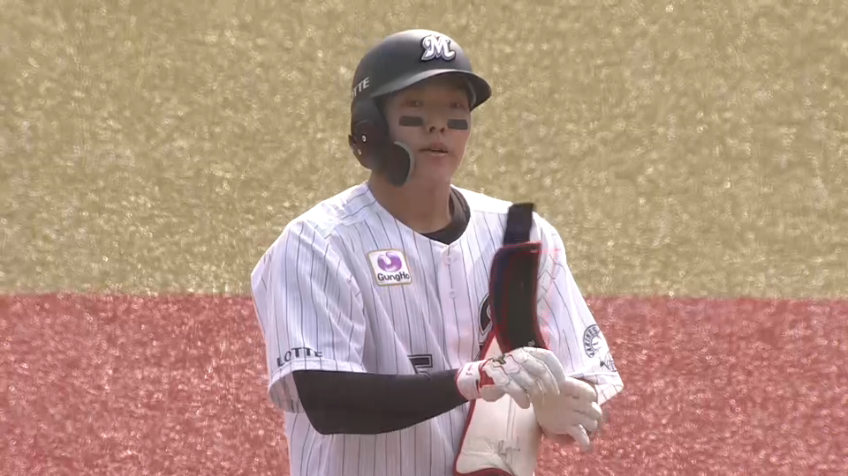 2回裏・M安田 満塁のチャンスで走者一掃のタイムリー2ベース!!