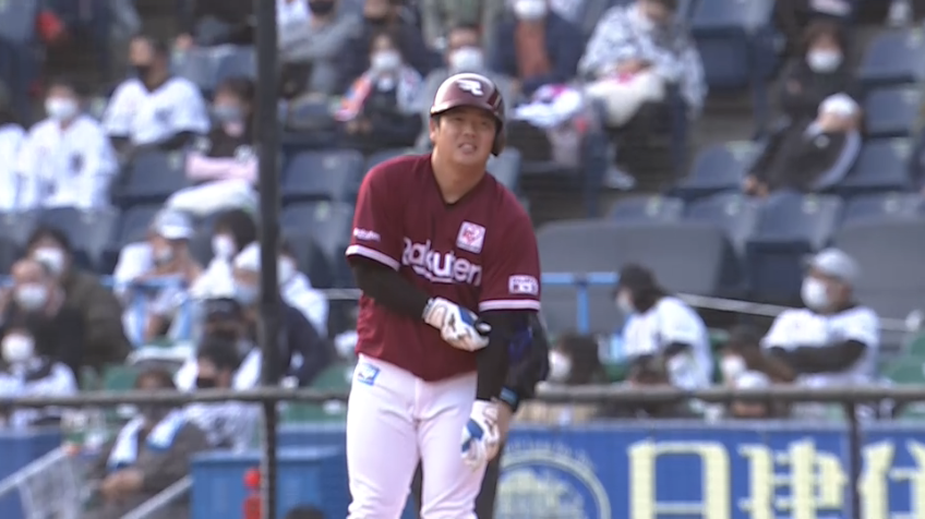 8回表・E横尾 移籍後初打点となるタイムリーヒット!!