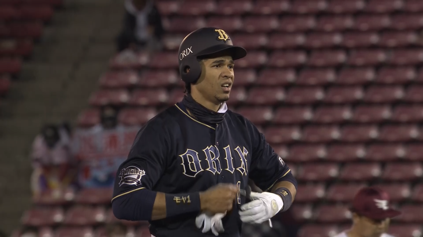 7回表・Bモヤ 1点を返すタイムリー2ベースヒットを放つ!!