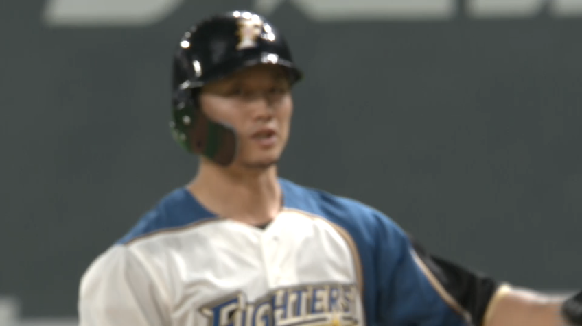 8回裏・F西川 内角を捌く巧みな打撃でチャンスを拡大!!