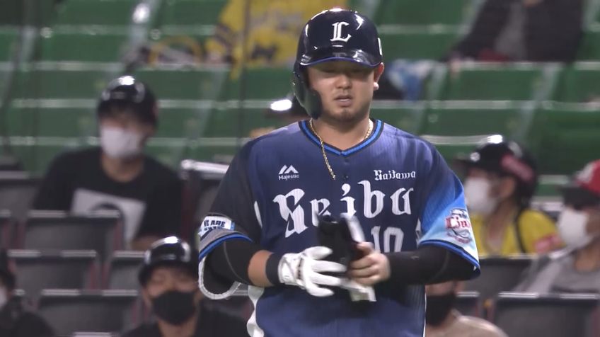 3回表・L森 タイムリー内野安打で先制!!