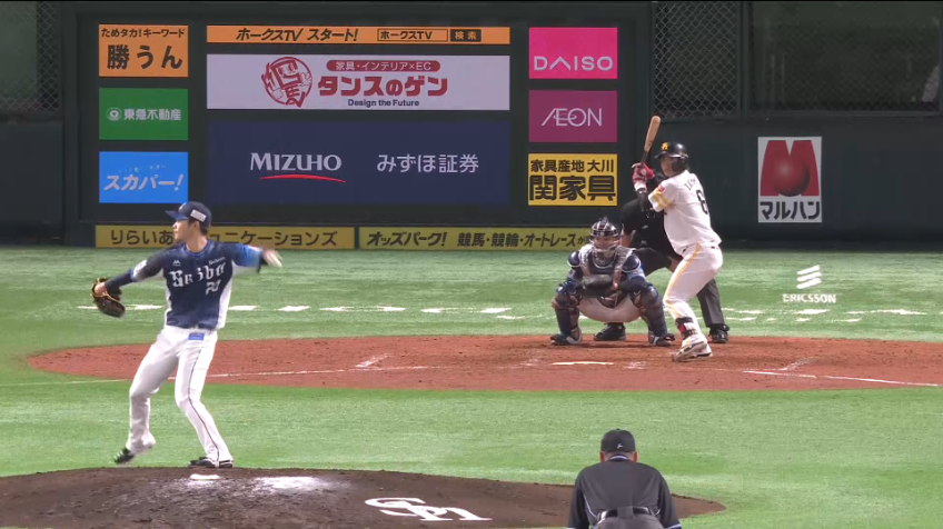 3回裏・L浜屋 見事な牽制でアウトにする!!