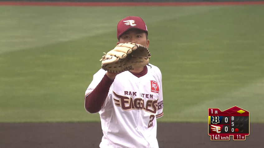 1回表・E早川 三振を奪い上々の立ち上がりを見せる!!