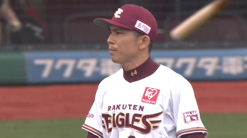 8回表・E福山 直球で三振に切って取る!!