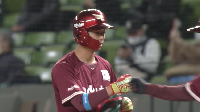 9回表・E武藤 プロ初ヒット放つ!!