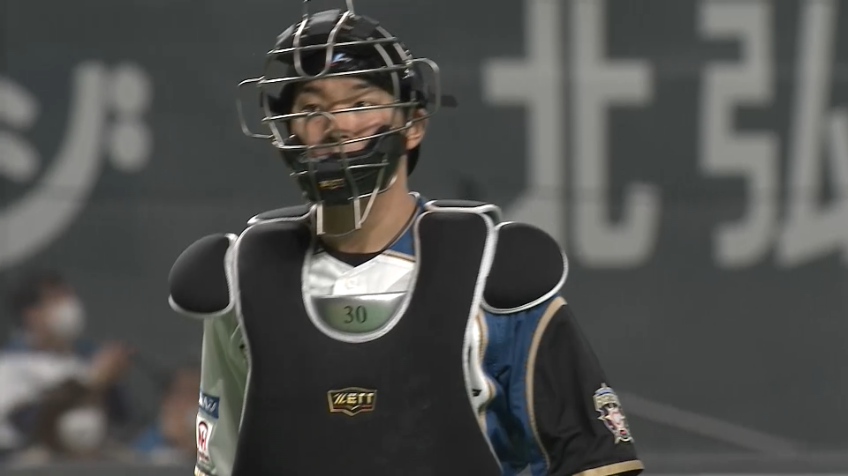 6回表・F宇佐見 セーフティーバントをされるも間一髪アウトにする!!