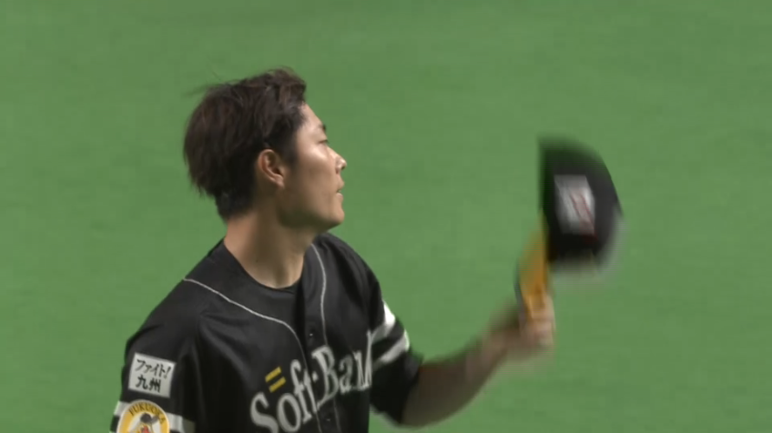 7回裏・H松本 今季初登板!! 満塁のピンチを招くも無失点に抑える!!