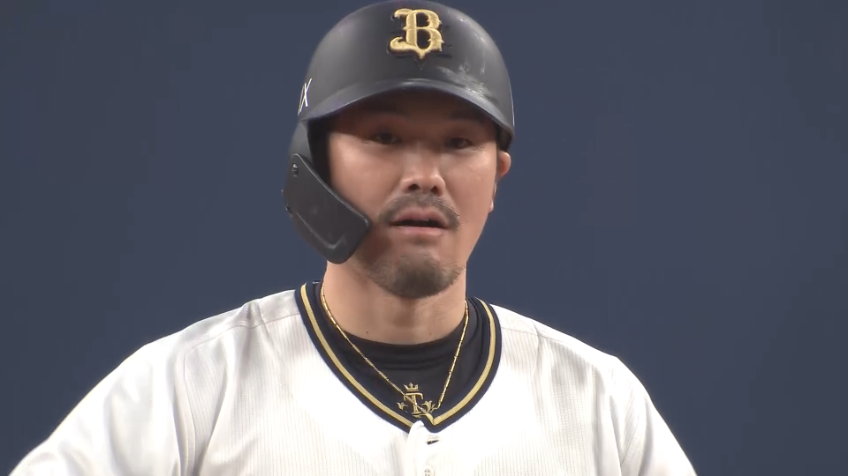 7回表・B T-岡田 均衡を破る先制タイムリー2ベース‼